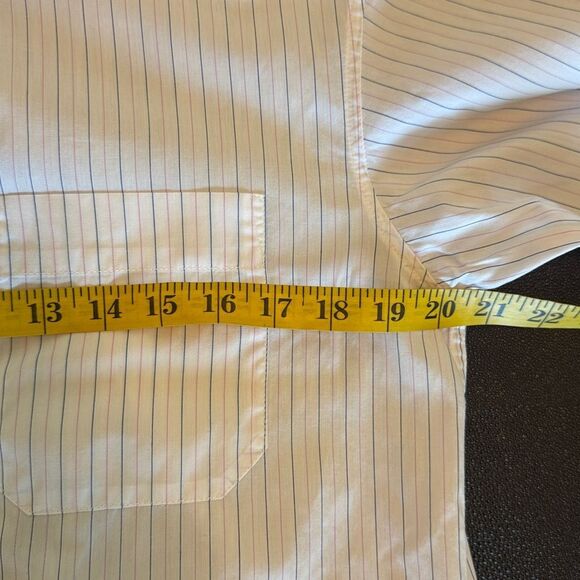 Zadig & Voltaire Tais Raye White Shirt with Blue and Pink Stripes I Love You S - Picture 12 of 14